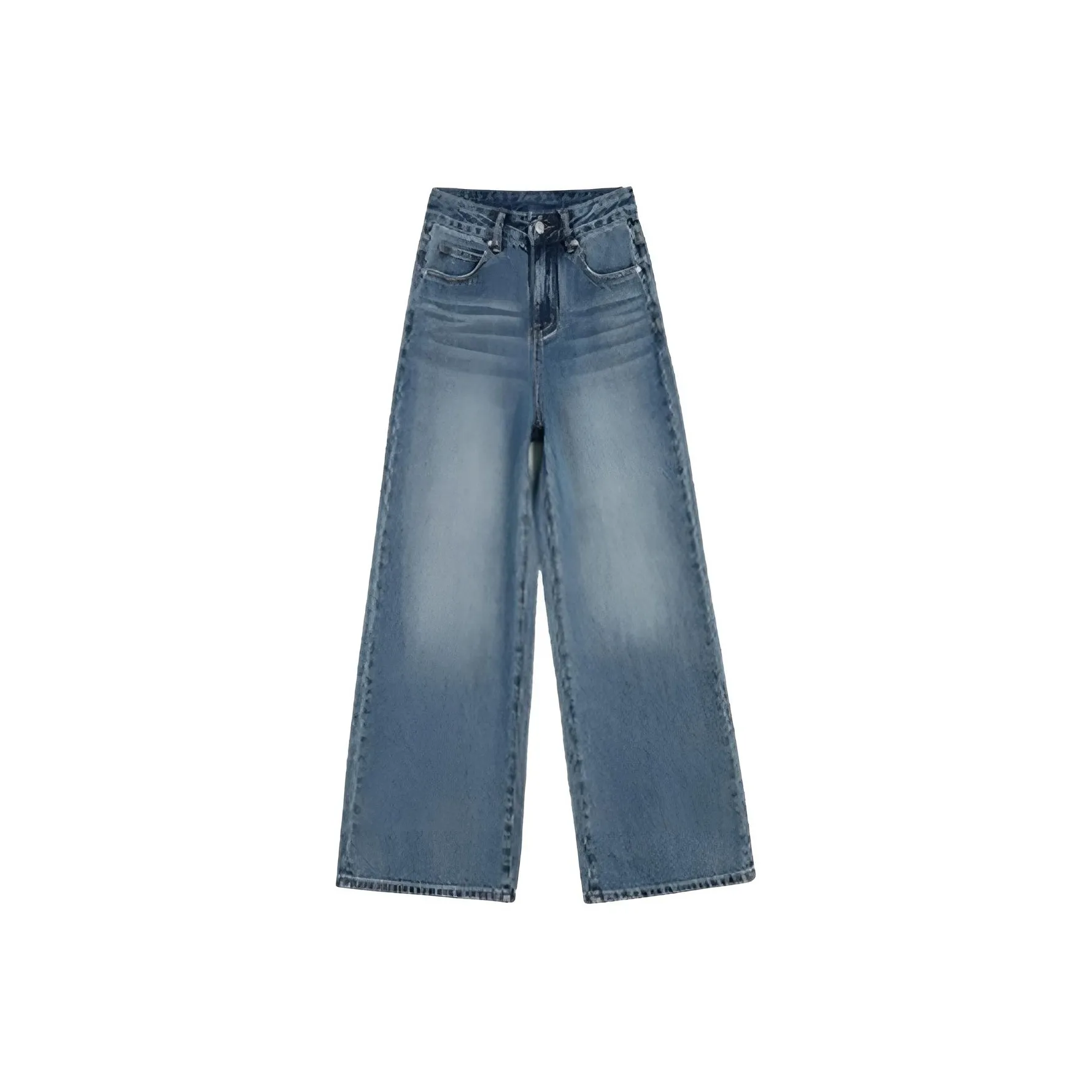 POWXV Blue Women's Jeans POWXV Синий Женские Джинсы