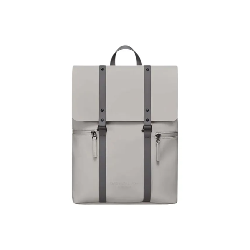 Gaston Luga ПУ (полиуретан) Рюкзак Большой Unisex Light Тауповый