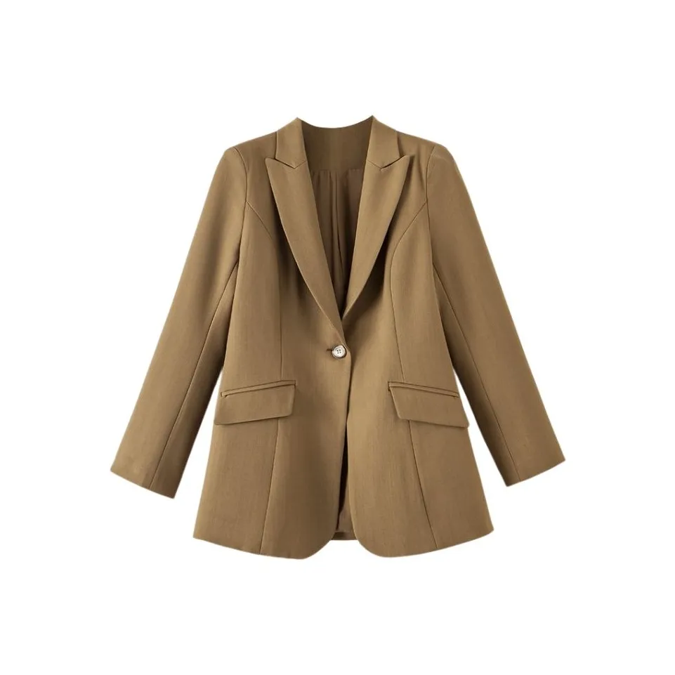 Late White Бизнес Костюм Пальто Женское