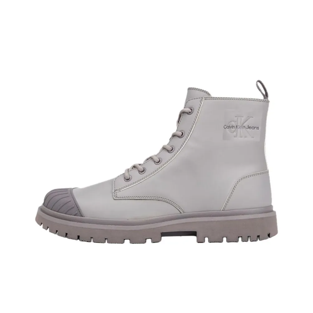 CKJ CALVIN KLEIN JEANS Ankle Boots Men Black