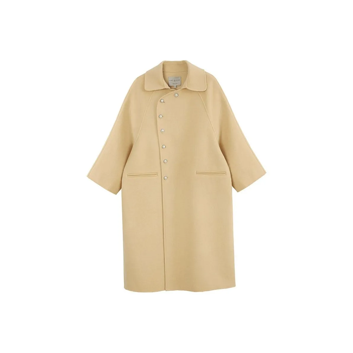 DEDY Кукурузный Желтый Женское Пальто