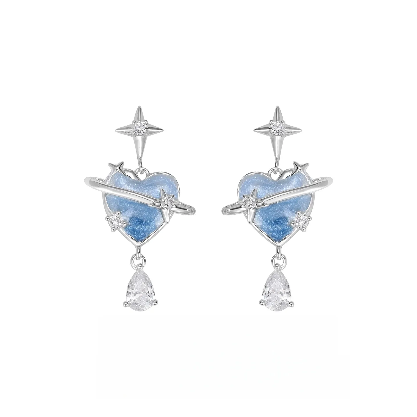 A CONG Studio Серьги из меди с серебряным покрытием женские