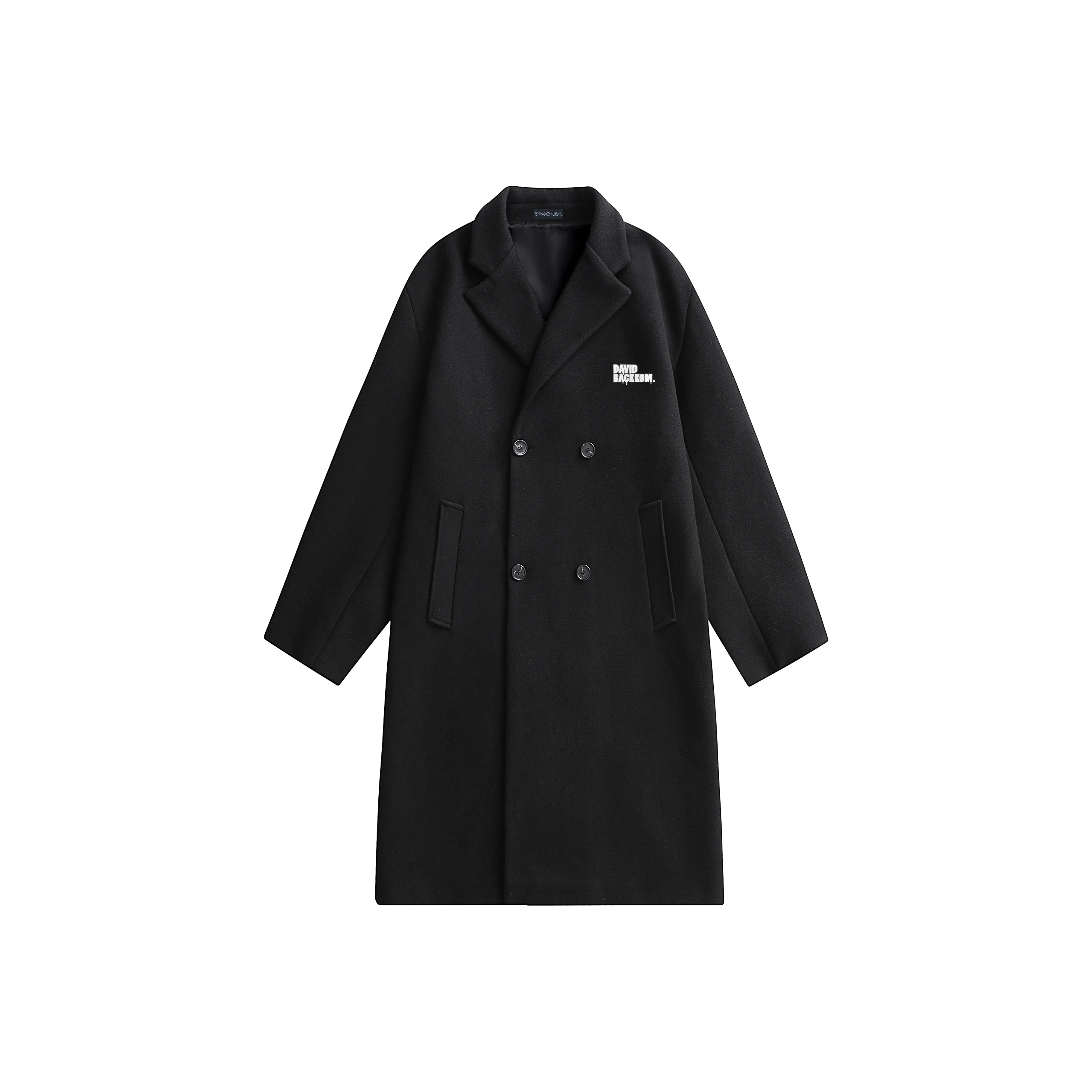 David Bakken Шерстяное пальто унисекс