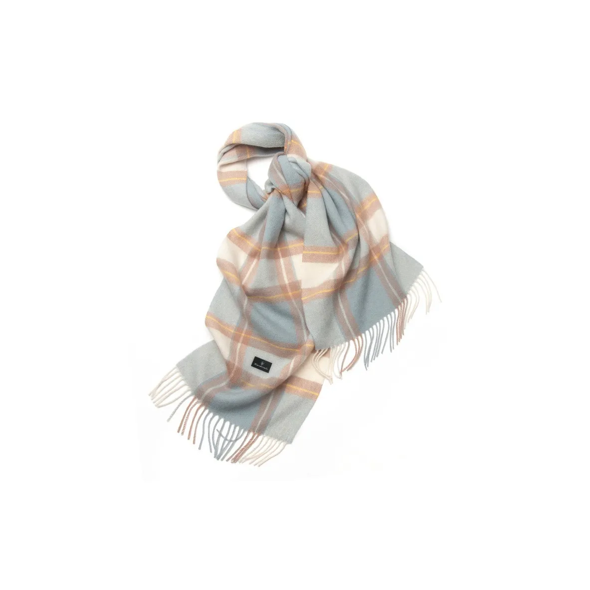 Maserati 100% овечья шерсть Шарф Сглаживающий Термический Роскошный Дизайн Клетка Многоцветный Мода Термический Унисекс