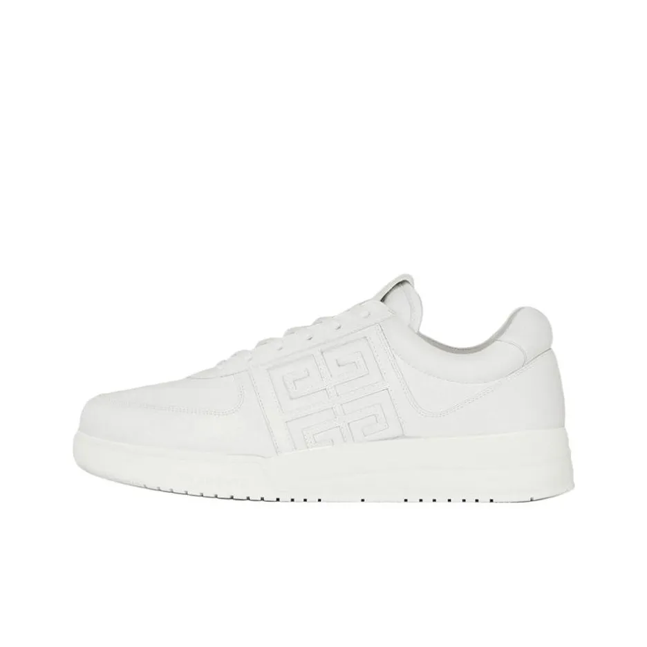 Givenchy G4 Skateboard Shoes Men Low Top White