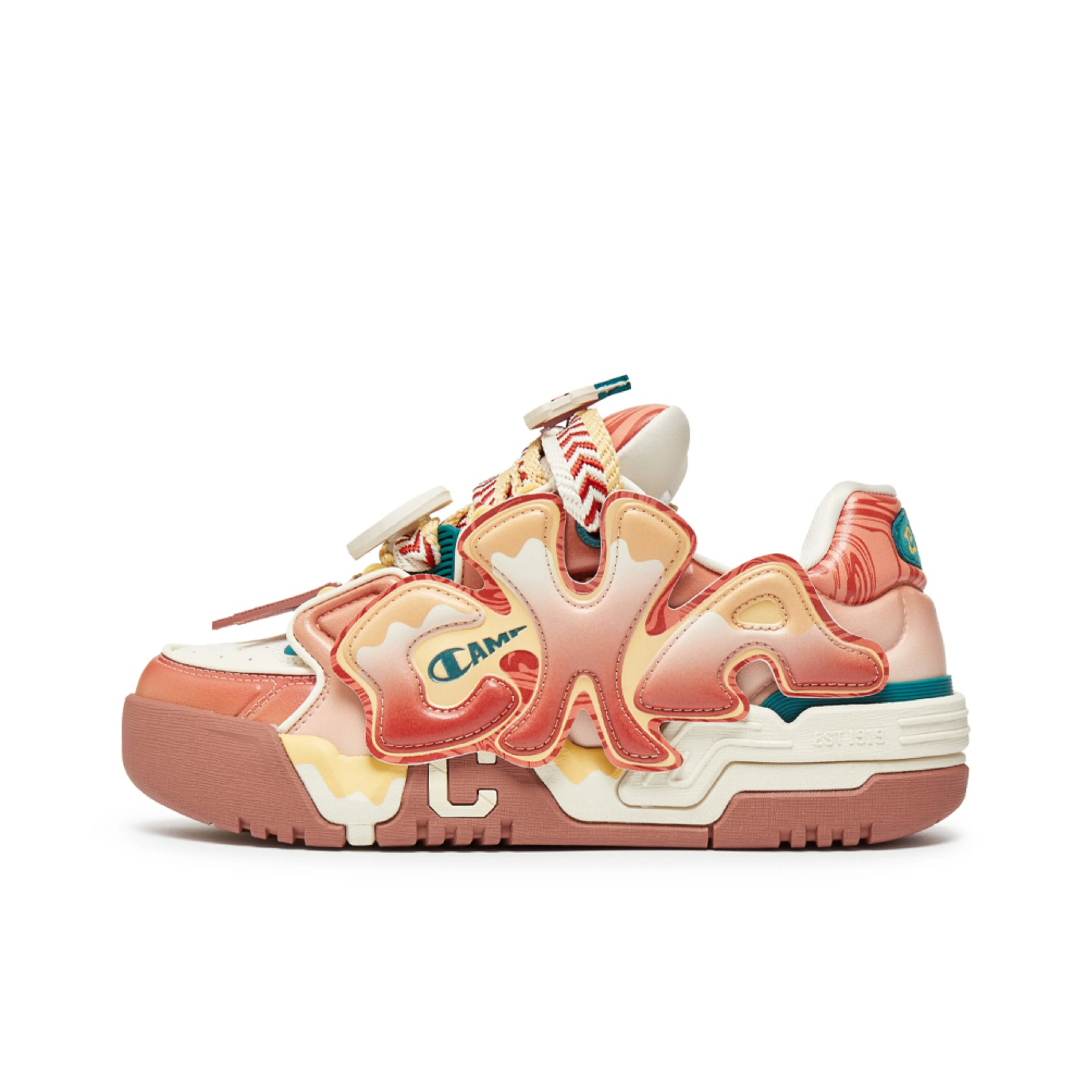 Champion Balance Low Top Скейтборд Кроссовки Мужские Hot Pots Коллекция Земля Амбер Лён