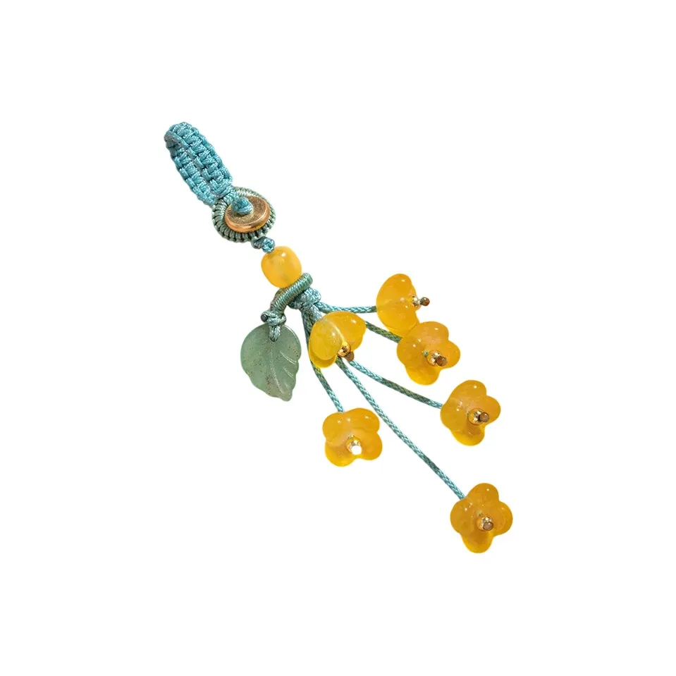 PHOENIXSILY Желтый Оникс Подвески Унисекс