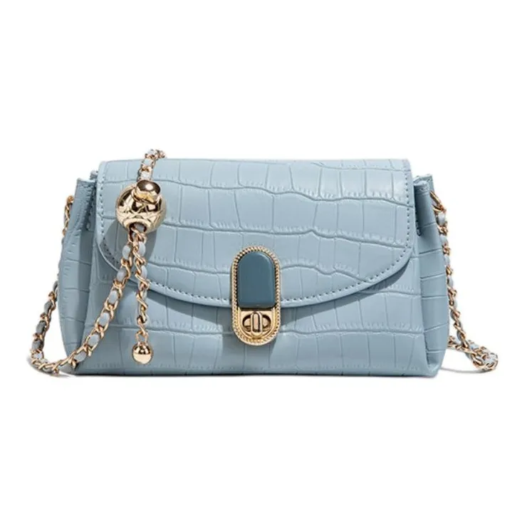 CAEISL KCIEL ПУ (полиуретан) Сумка Lady Dior Женская Крокодиловый узор Синий