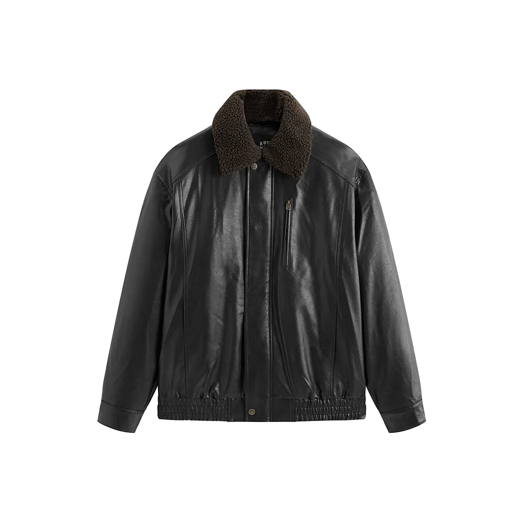 PEACEBIRD MEN Куртка из ПУ (полиуретана) Мужская