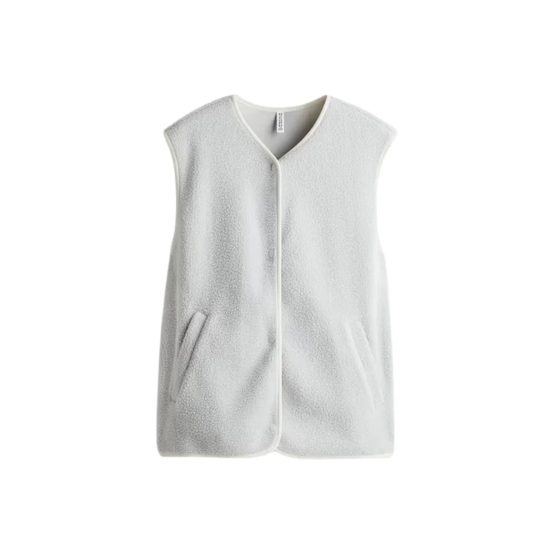 H M Светло-серые Женские Майки