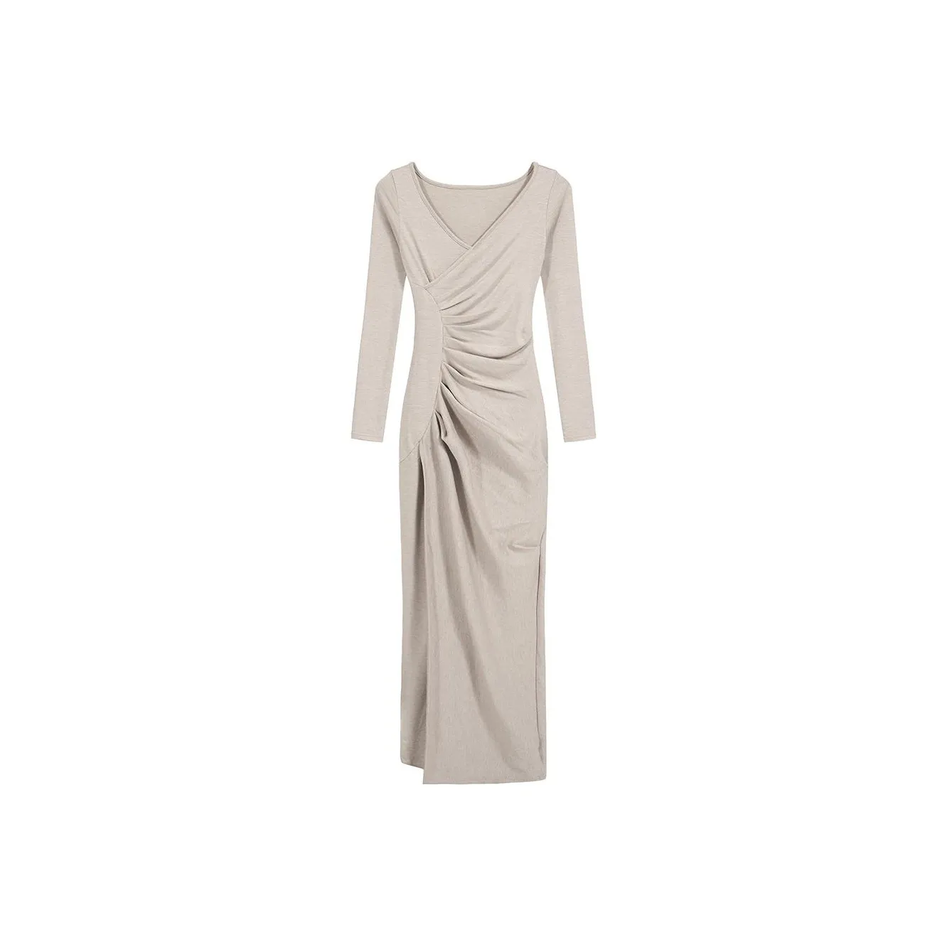 COVER TIME Длинное платье с длинными рукавами женское