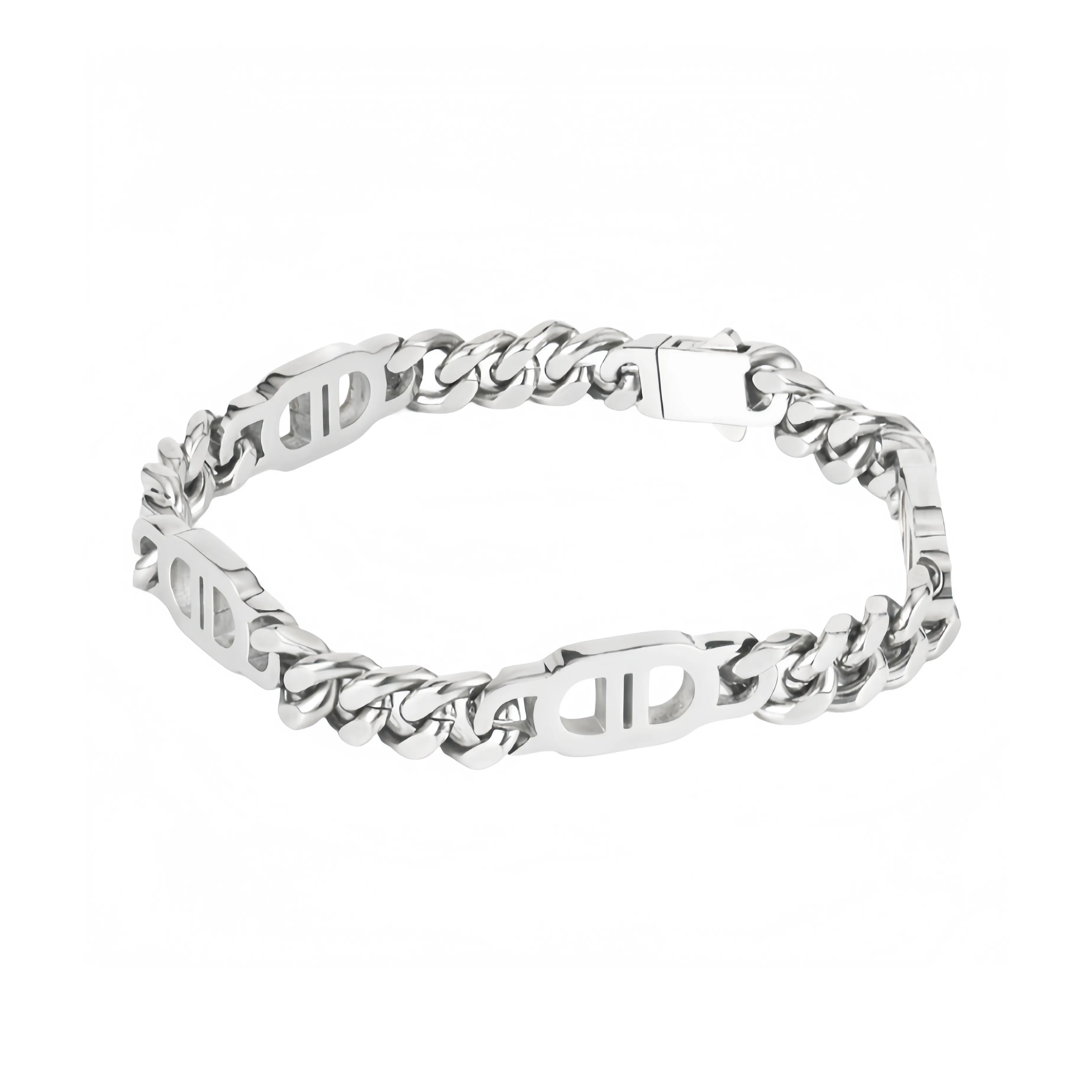 YOAR Титановые стальные браслеты для мужчин