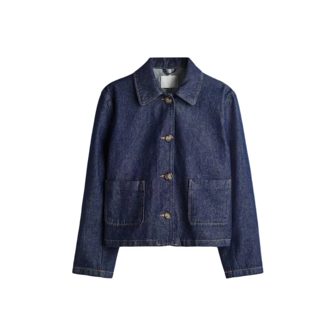 H M Джинсовый Синий Женский Куртки