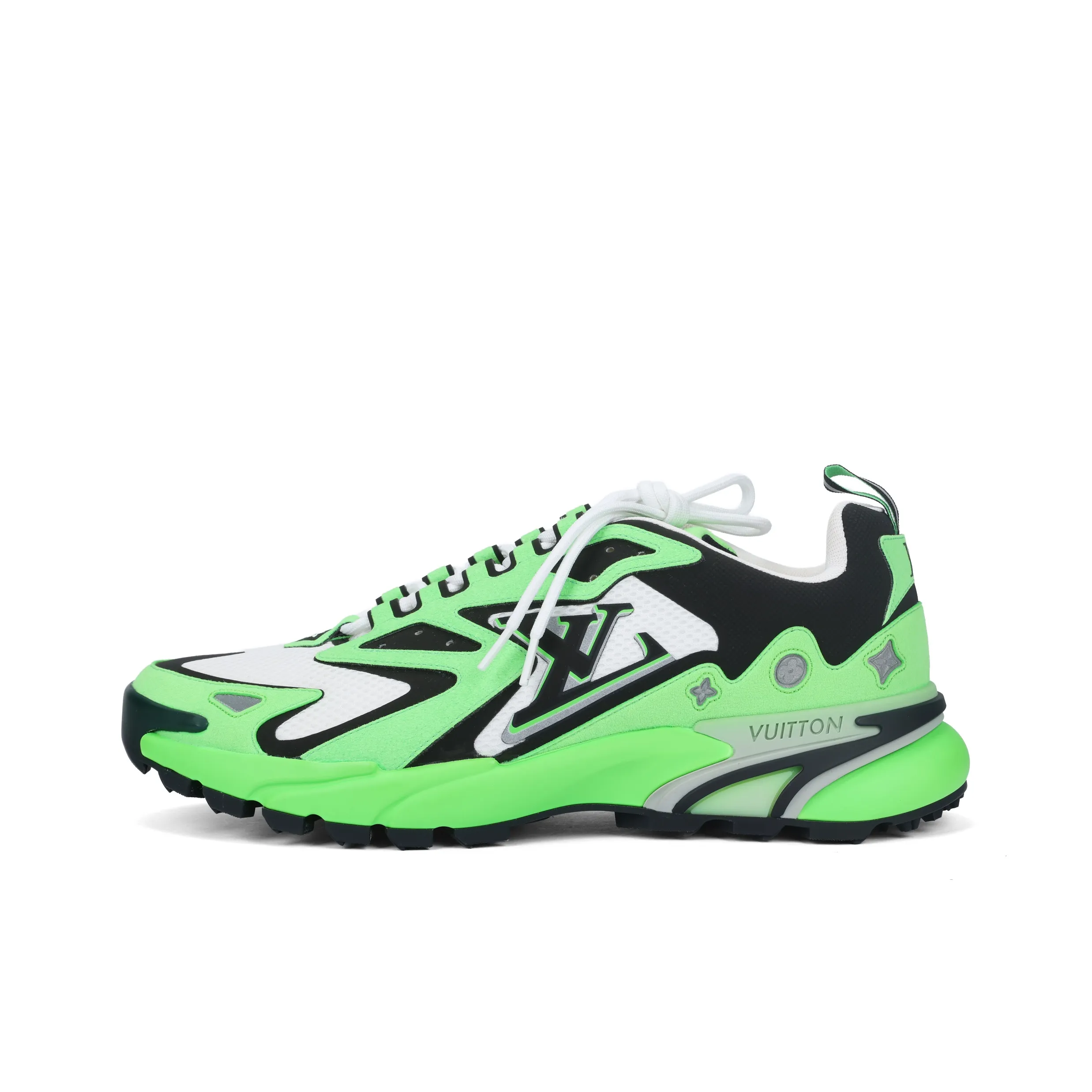 LOUIS VUITTON Runner Tatic Casual Shoes Men Low Top Green