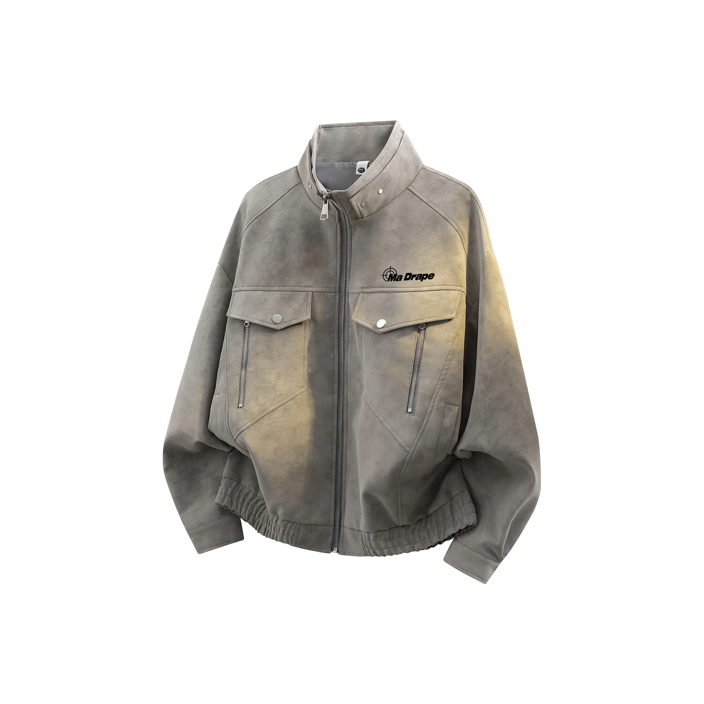 KONGBAITING 2025 Осенний кожаная куртка унисекс