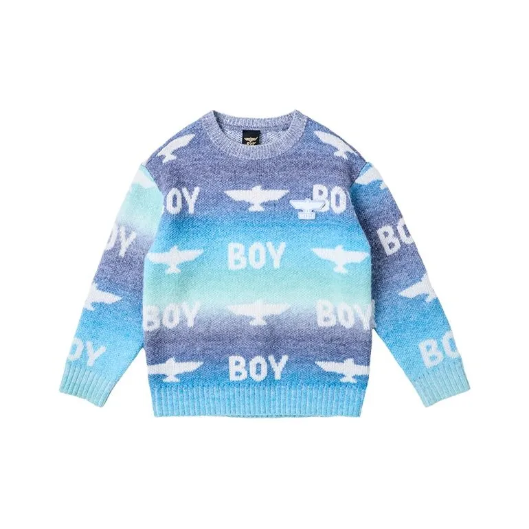 BOY JUNIOR Небесно-голубой Kids Свитера
