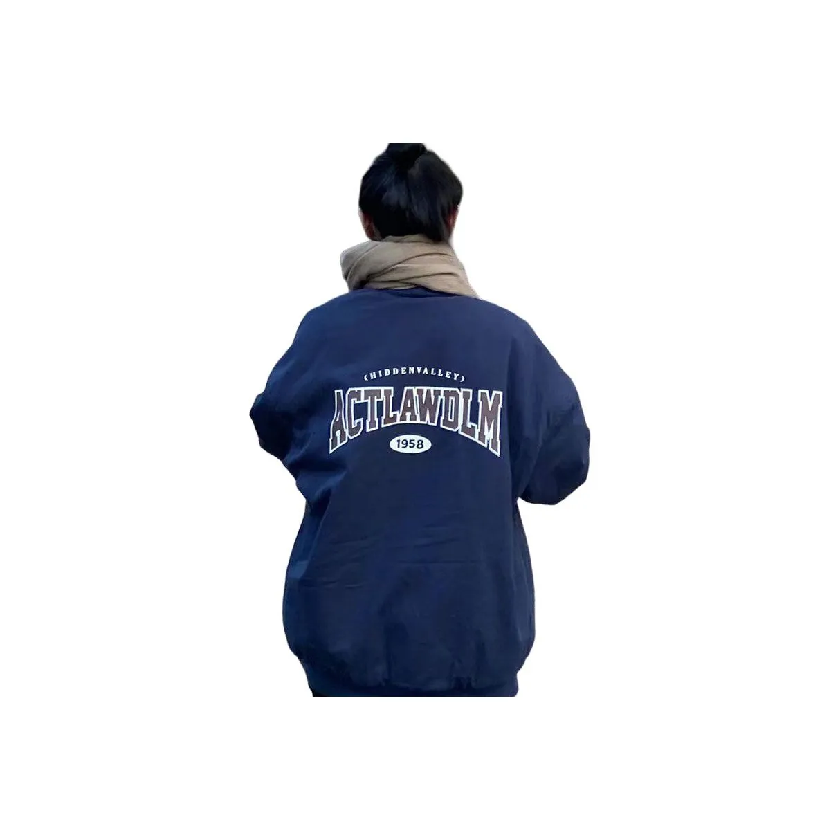 BVODE Темно-синий женский пуховик