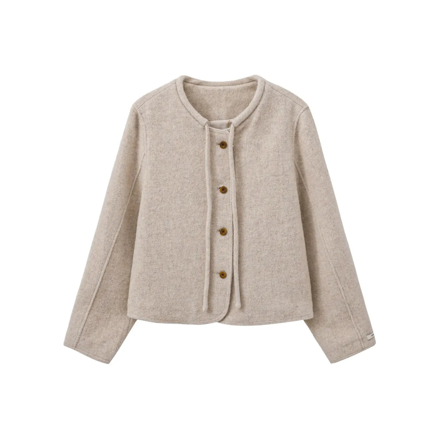 Another Alley Цветочный абрикосовый женский пальто