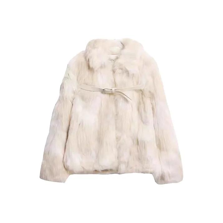 QIAOMONVHAI Абрикос Женские Меховые изделия