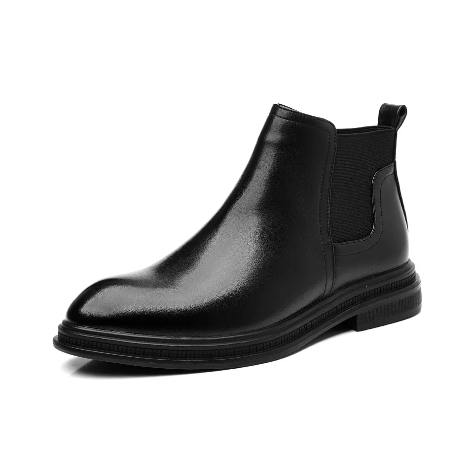 H2 Модный тренд Британский Удобная Обувь Мужская Высокие ботинки Chelsea Мужские