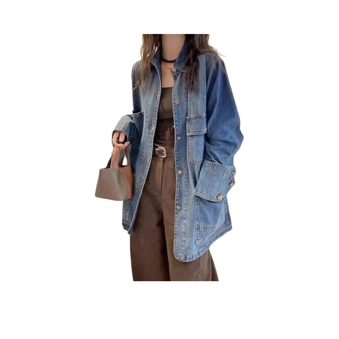 XIANSINIAO Хлопковый пуховик женский