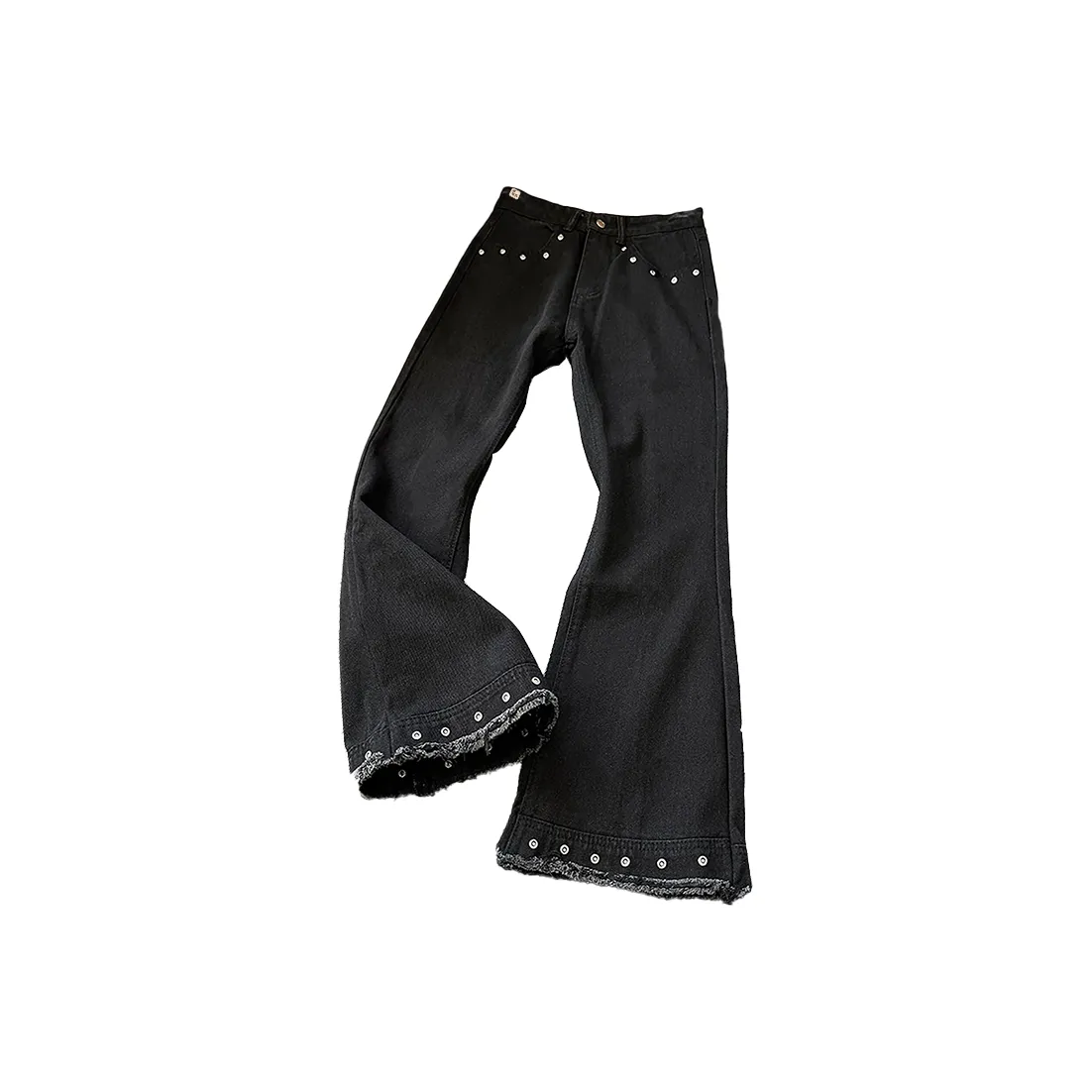 BIXING Черные Унисекс Джинсы