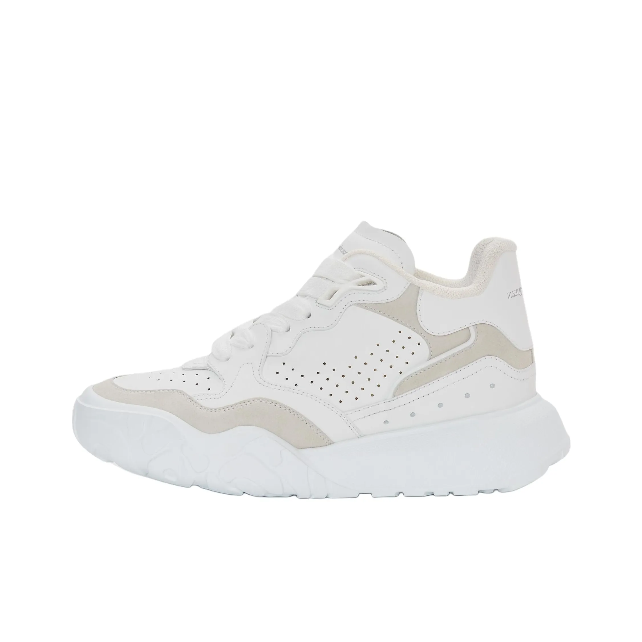 Alexander McQueen Court Casual Shoes Women's Low Top White