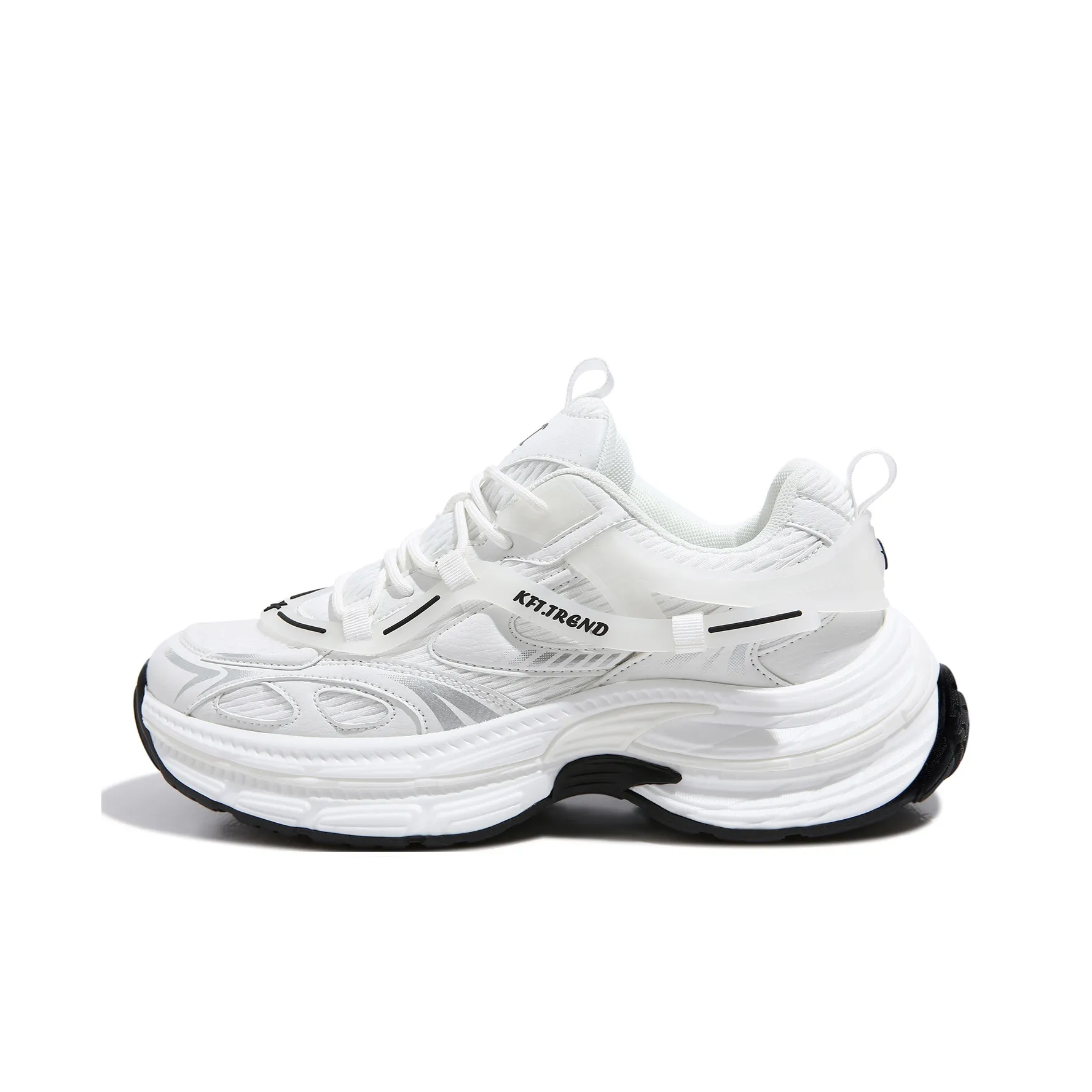 KFT Magic Обувь Низкий Топ Толстая Подошва Кроссовки Унисекс