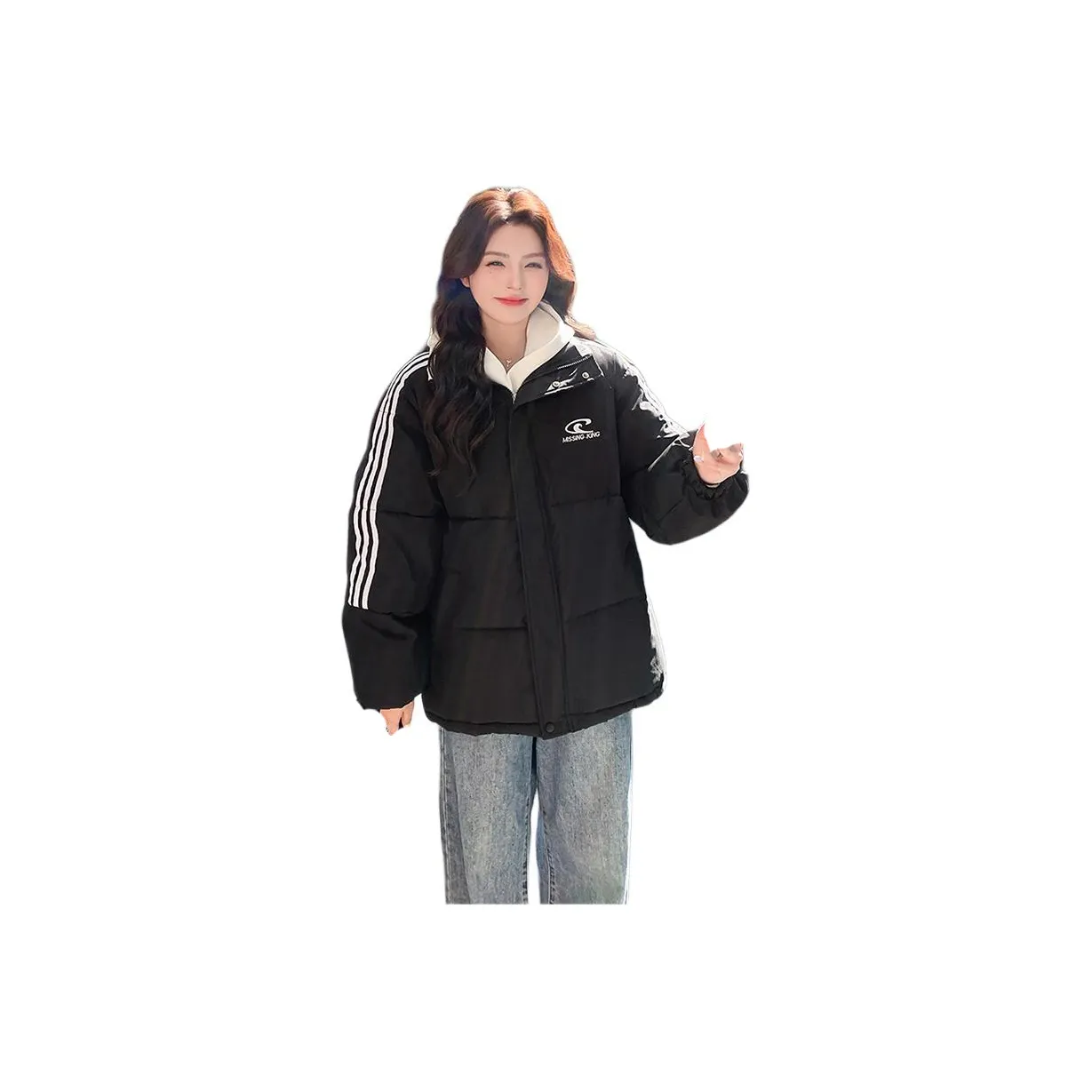 ZUKIZUKI Черный Женские пуховики