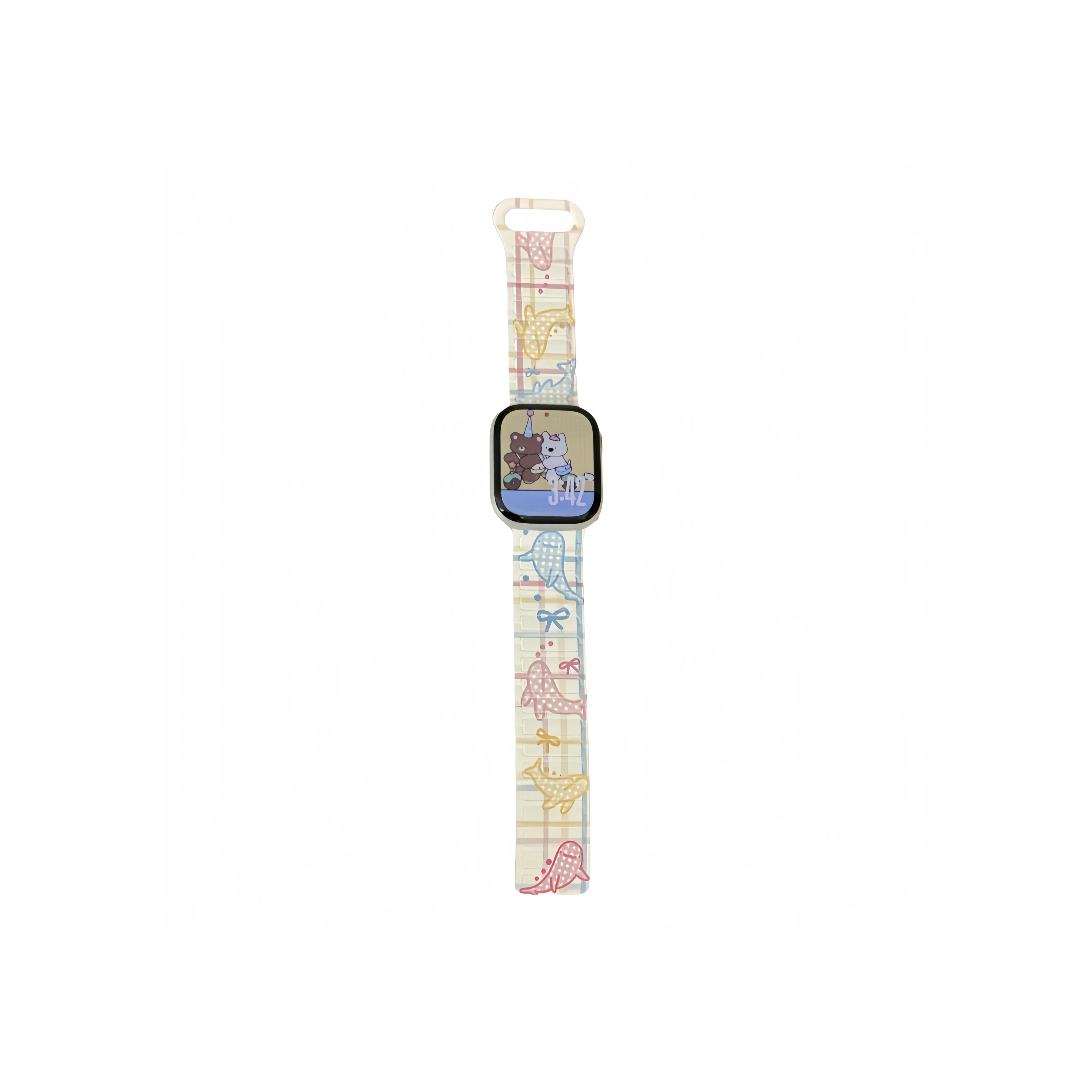 Huasong Xin Ремень Apple Совместимость Кремниевый Материал