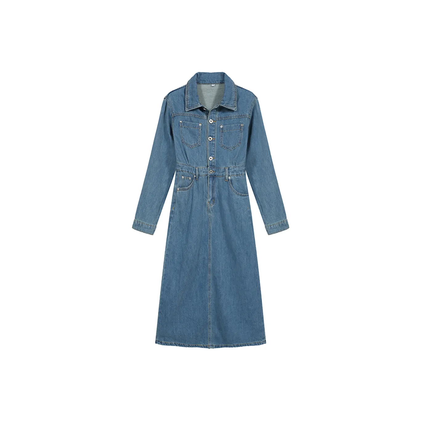 GRAYISMOON Длинное платье с длинными рукавами женское