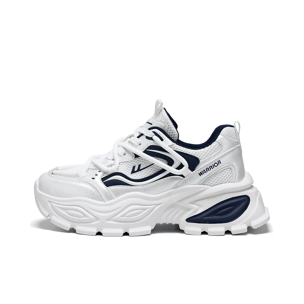Warrior Высота Увеличивающая Устойчивый к Износу Легкий And Дышащий Низкий Топ Кроссовки с Толстой Подошвой Унисекс