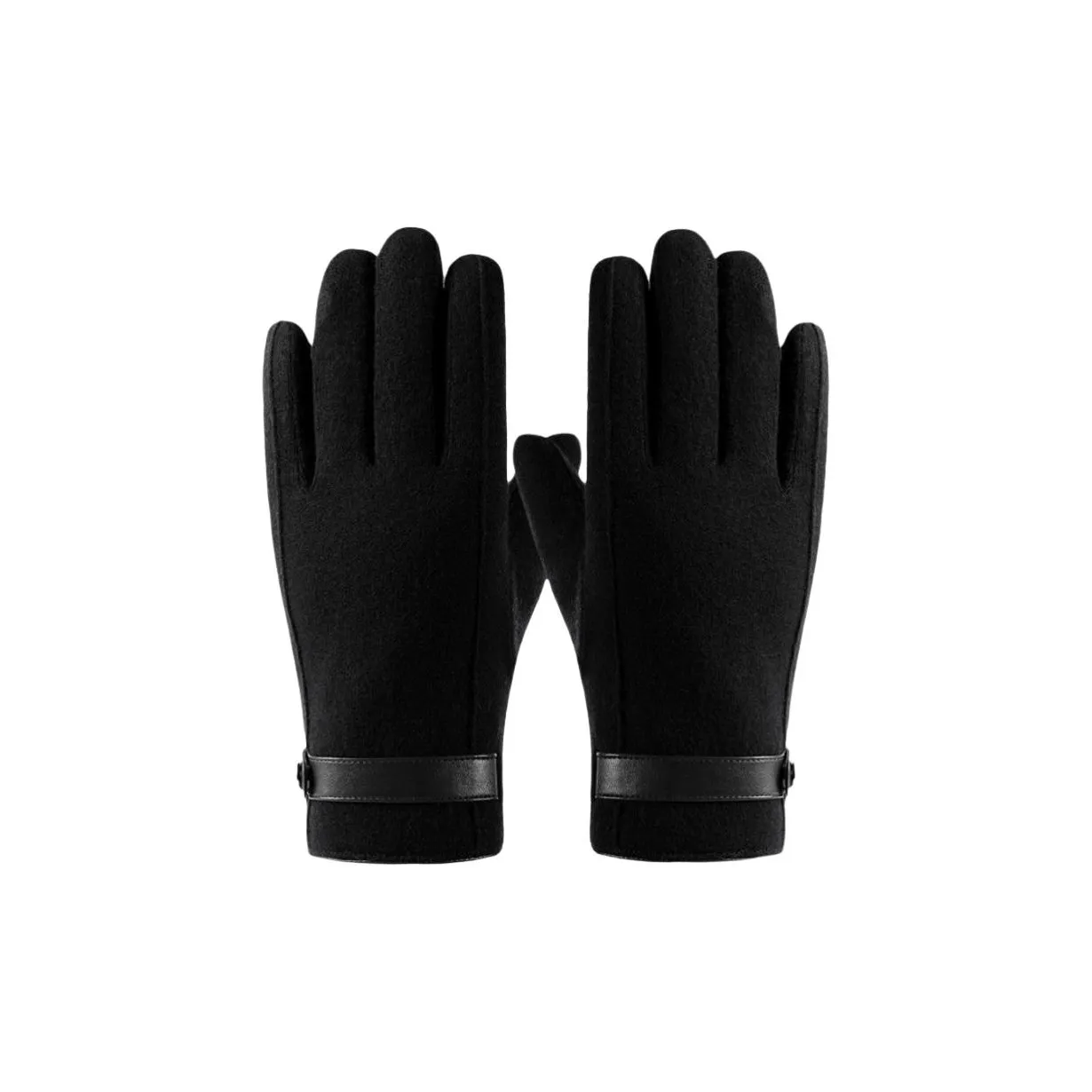 H YXIANG 80% шерсть трикотажные перчатки мужские