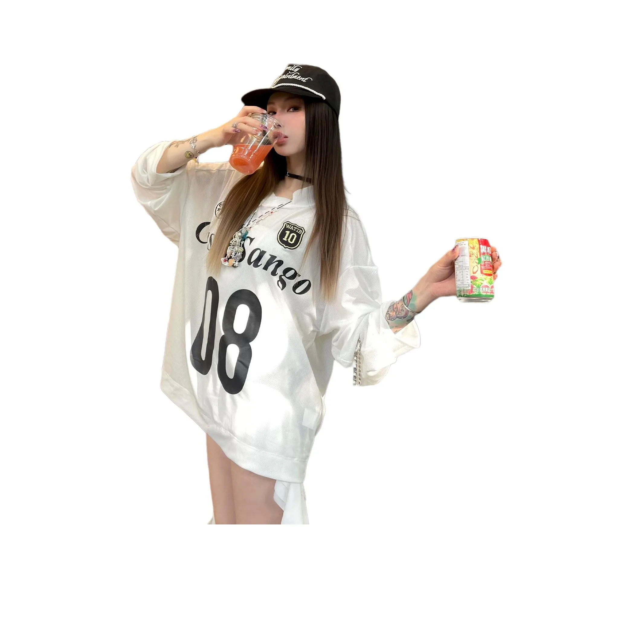 UNA RETA Белый Женские T-рубашки