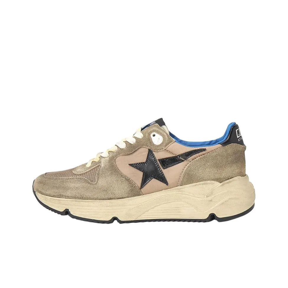 Golden Goose Running Sole Casual Shoes Men Low-Top Gray