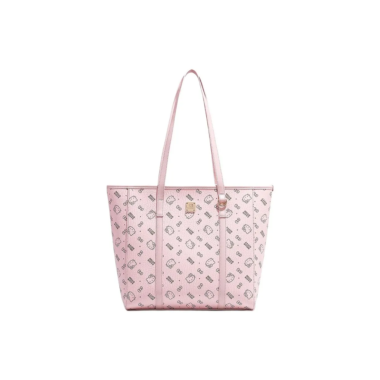 MESUCA Sanrio Hello Kitty Series ПУ (полиуретан) Сумка для покупок Сумка Сумка через плечо Женская Розовая Коричневая