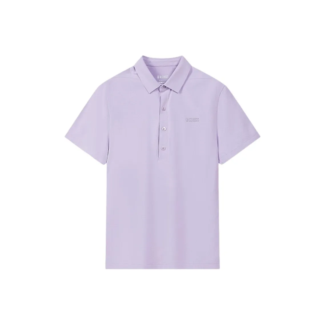 KSWISS Поло Женское Фиолетовое Пряжа