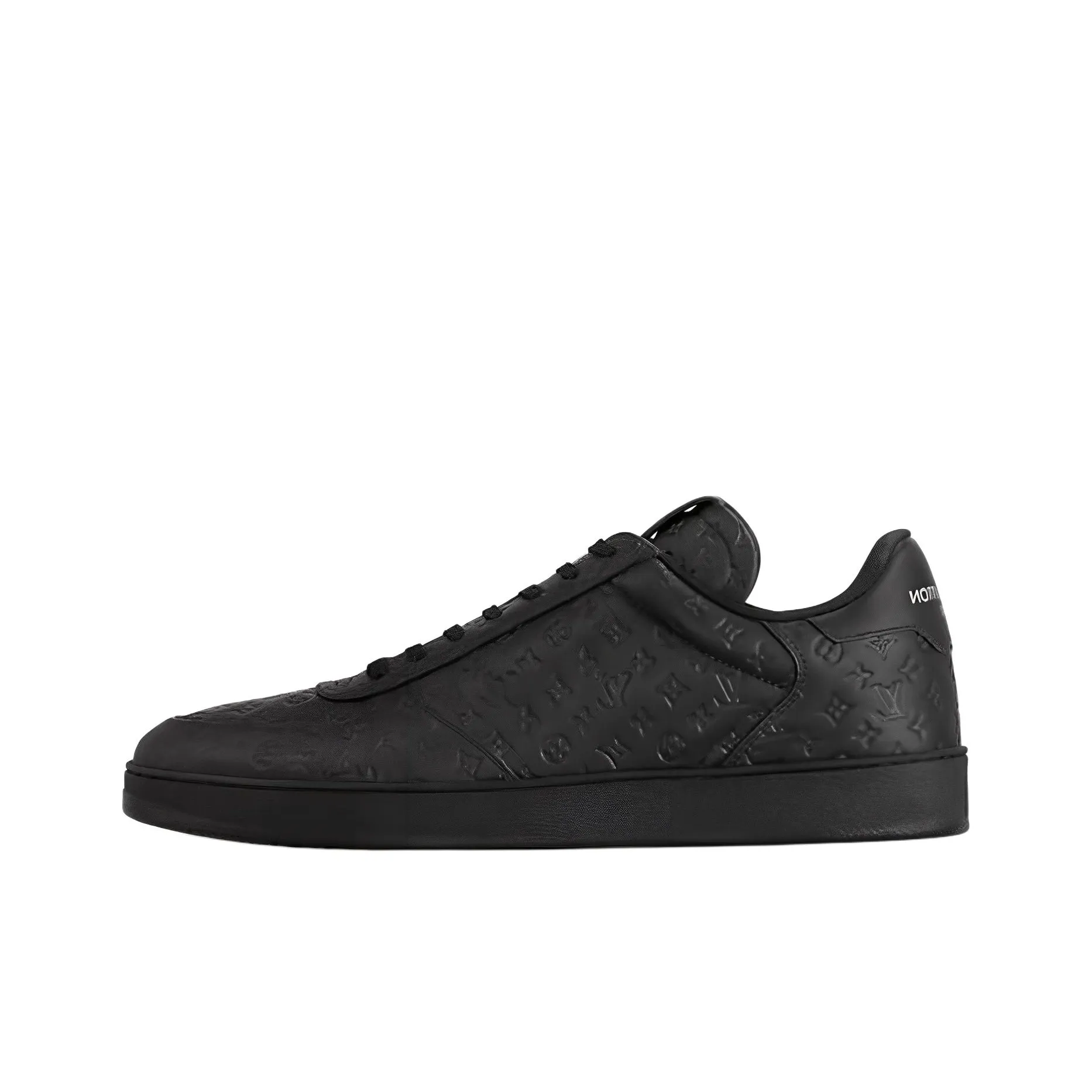 LOUIS VUITTON Rivoli Skateboard Shoes Men Low Top Black