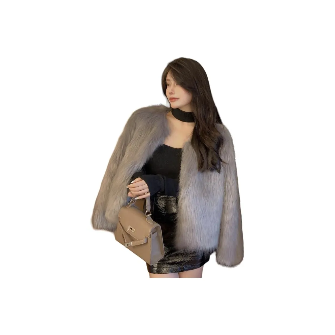 LADYXIEXIE Бархат Feel Пальто Женское