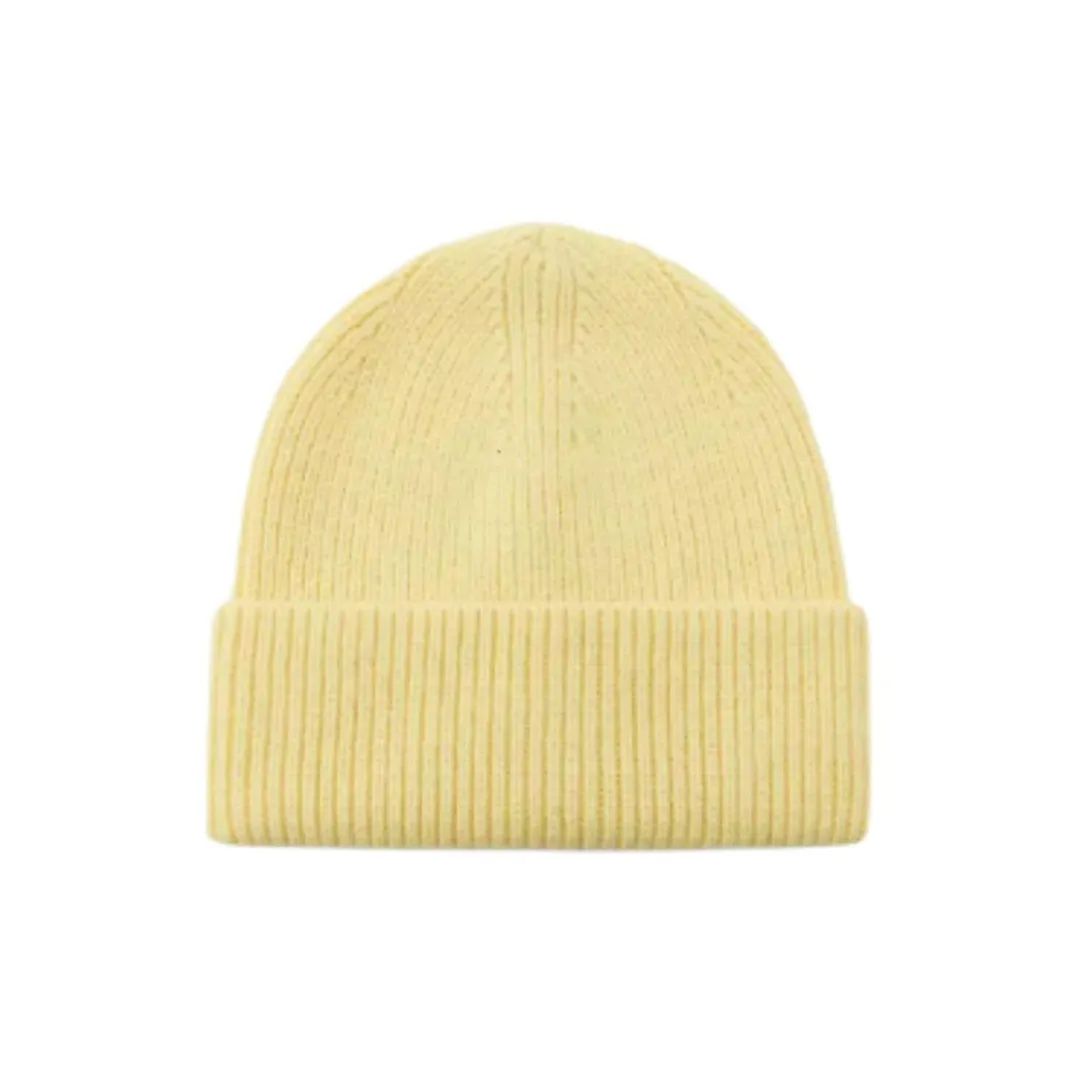 ZARA Полиэстер Beanies Женские Желтые