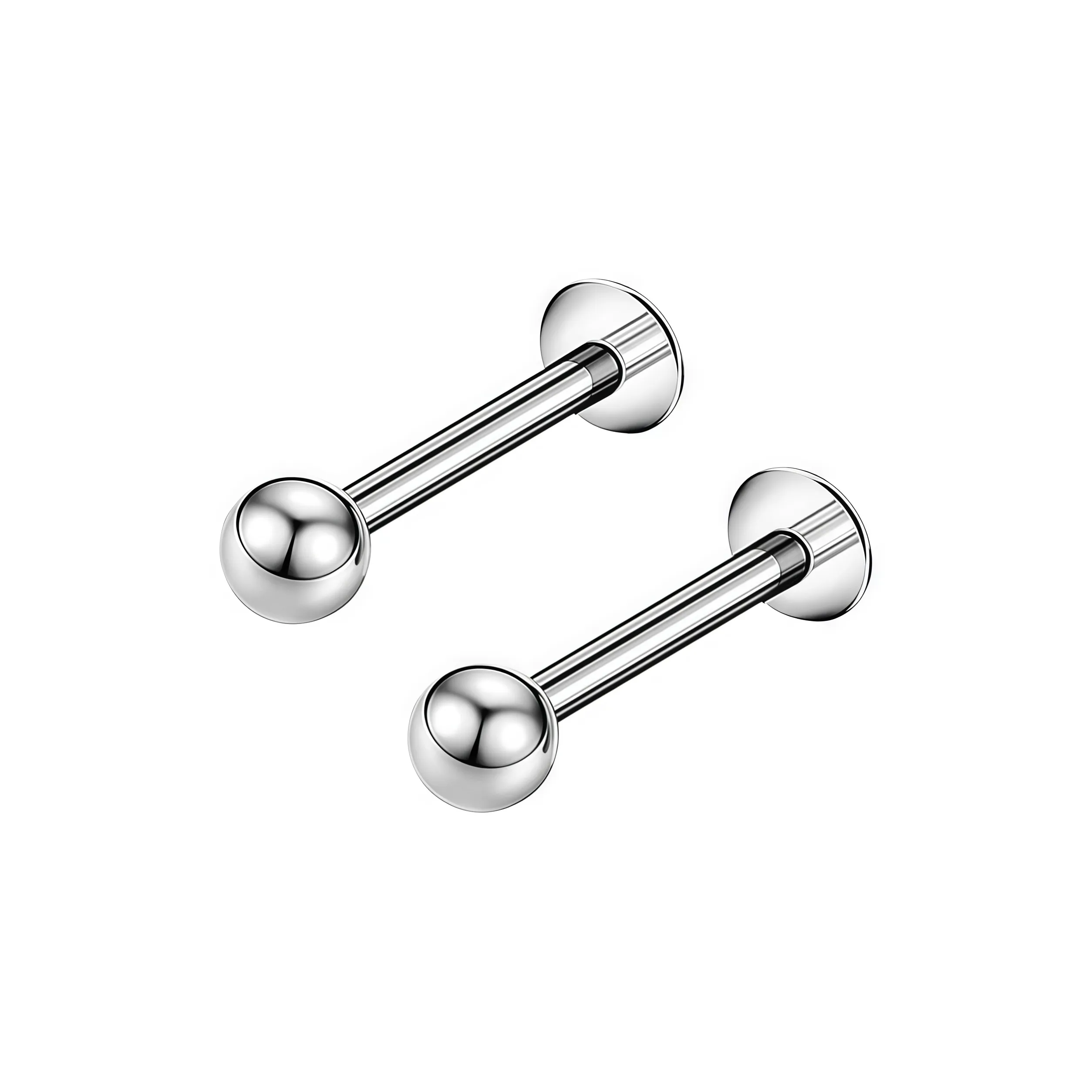 Серьги-гвоздики LNIEER из титанового сплава унисекс