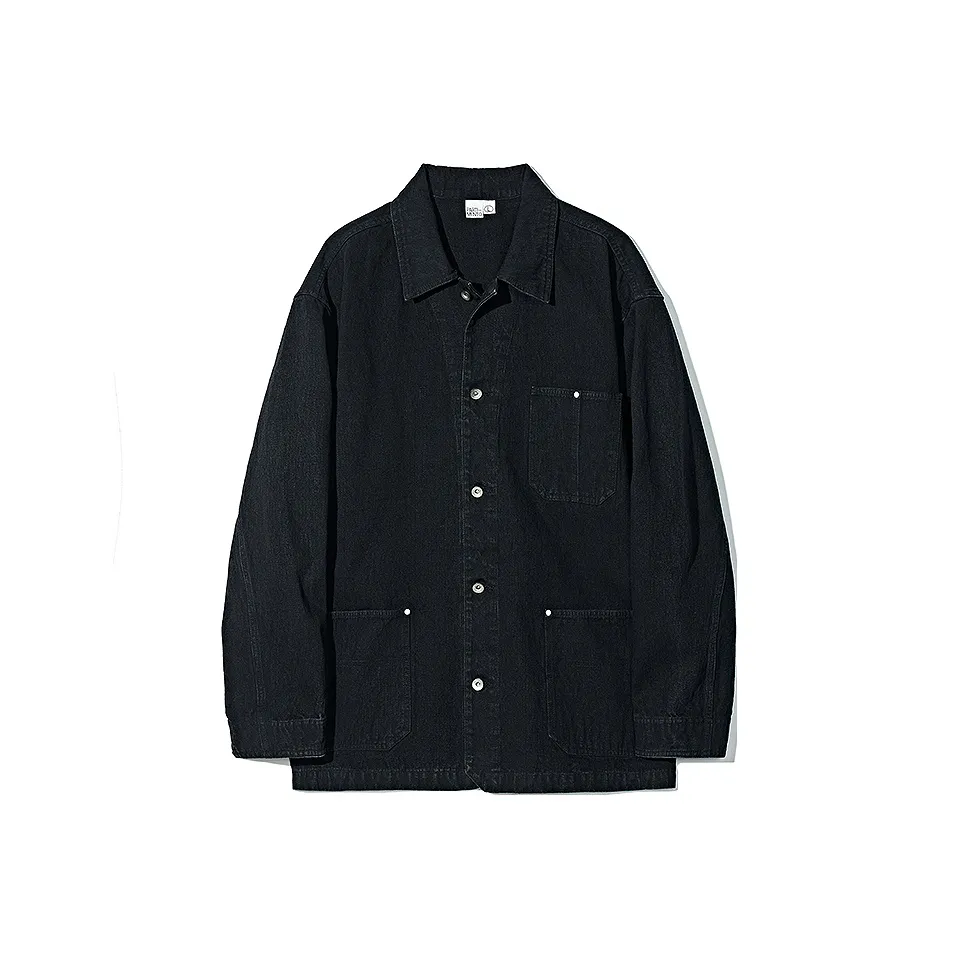 PARTIMENTO Черные Мужские Джинсовые Куртки