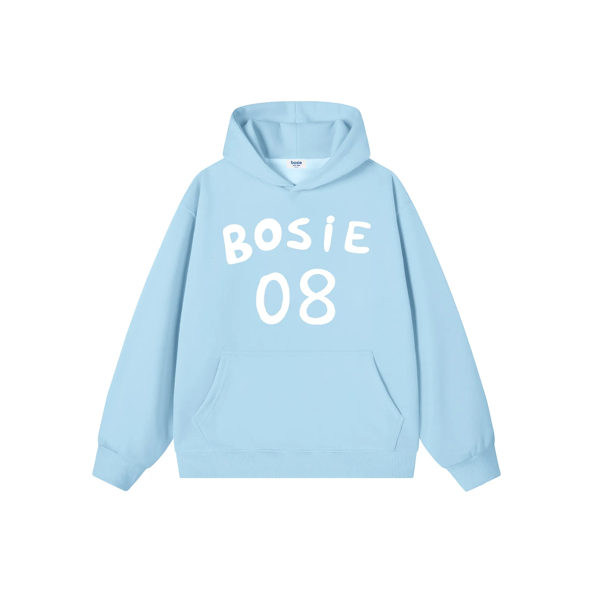 Bosieagender Небесный Синий Унисекс Свитшоты