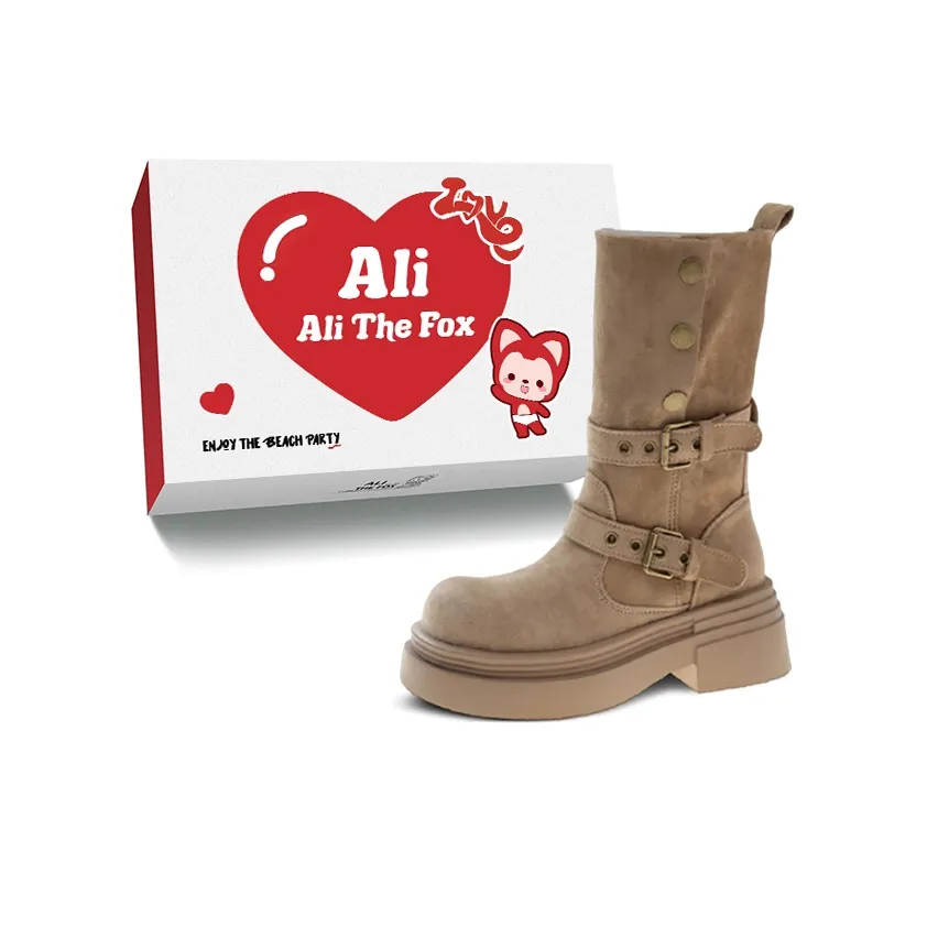 Али Тх Фокс Винтажный стиль Майярд Модные ботильоны Женские