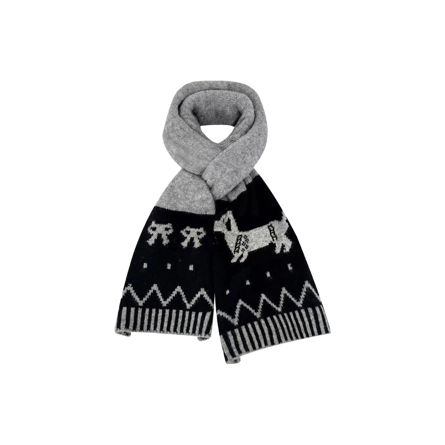 IOTS Полиэстер Трикотаж Шарфы Унисекс