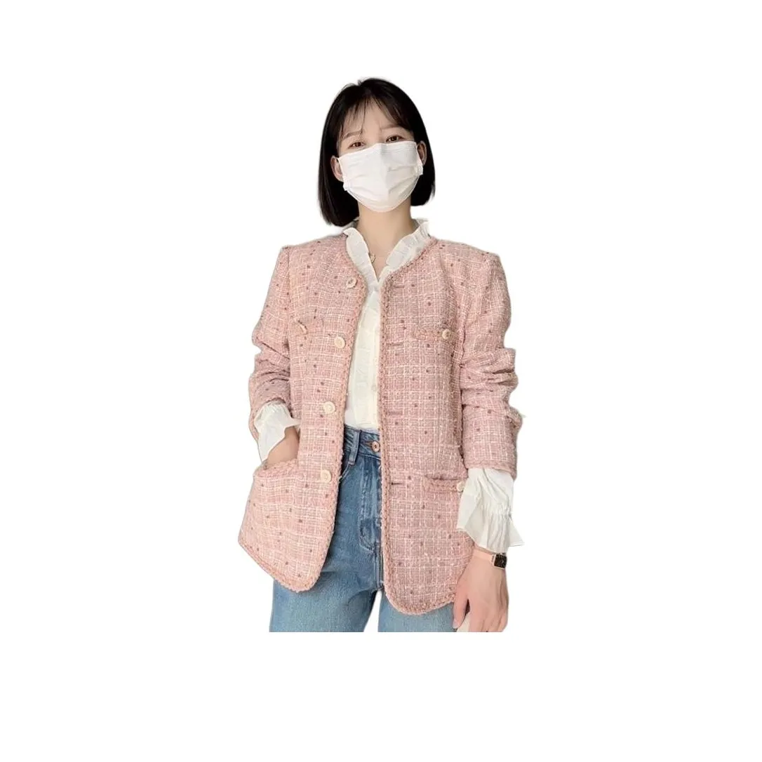 VINMUK Pink Coat Женское короткое пальто