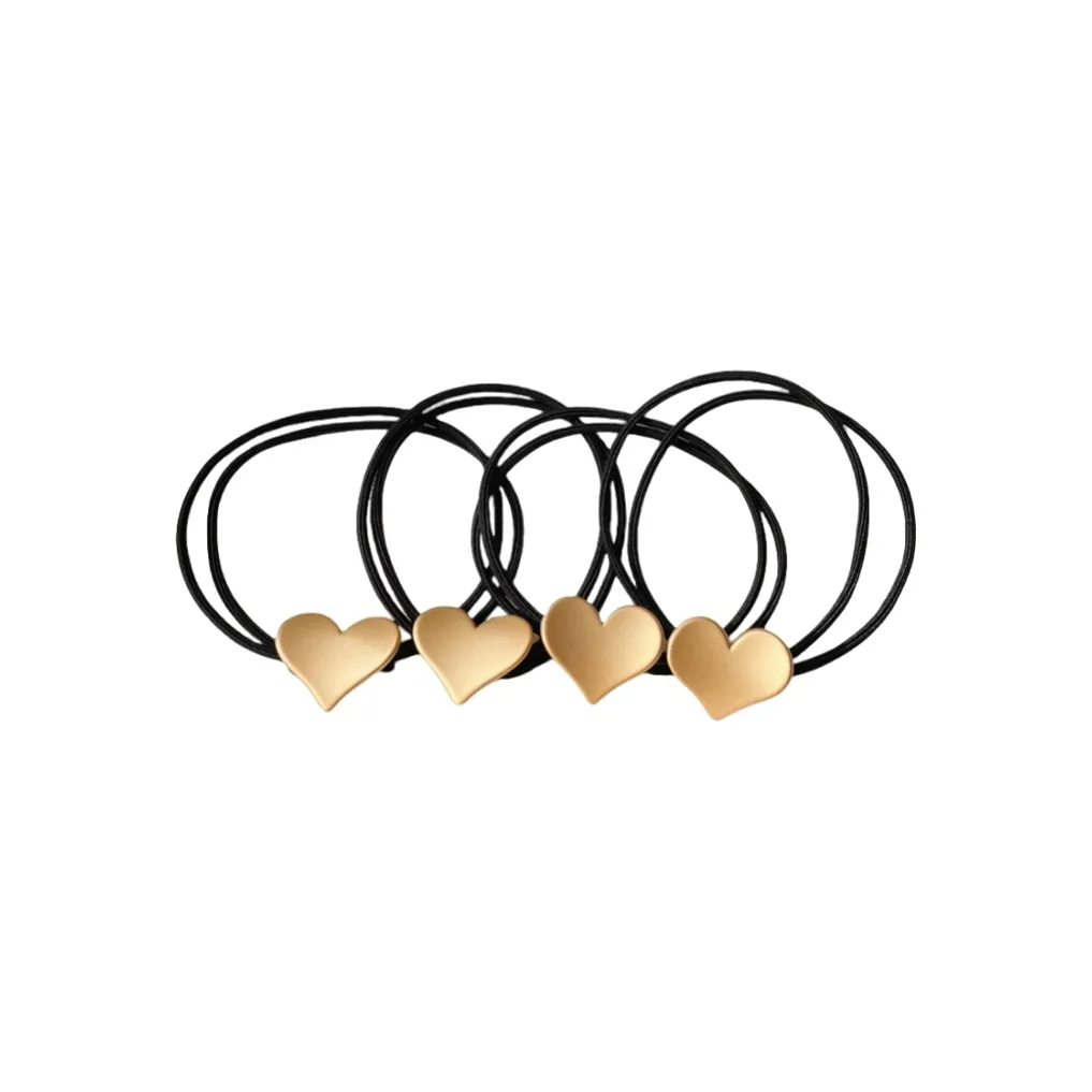 Duoduo Сплав + Bungee Шнур Резинка для волос Женские