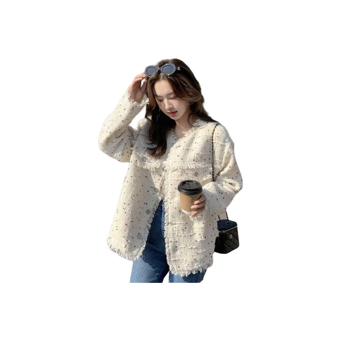 ЮЙЧЖАОЛИНЬ Топ Женские Короткие пальто