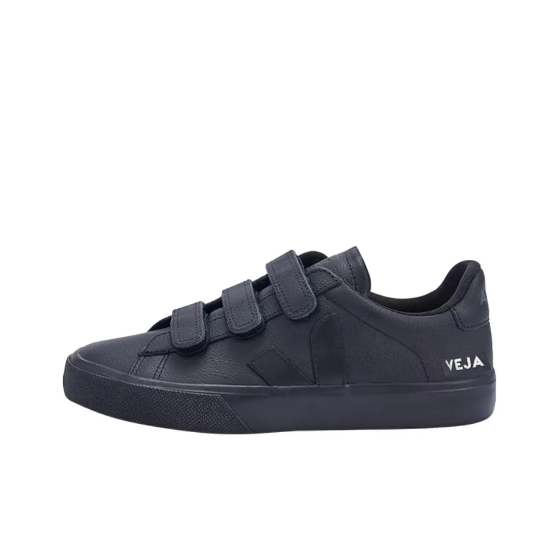VEJA Recife Skateboard Shoes Men Low Top Black
