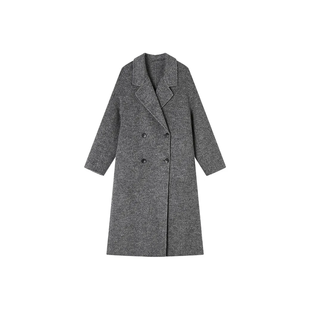 XIANGYING Светло-серый Женский Пальто